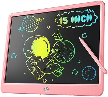 Kidopire LCD Writing Tablet for Kids, 15 Inch Doodle Board, Kid Drawing Pad