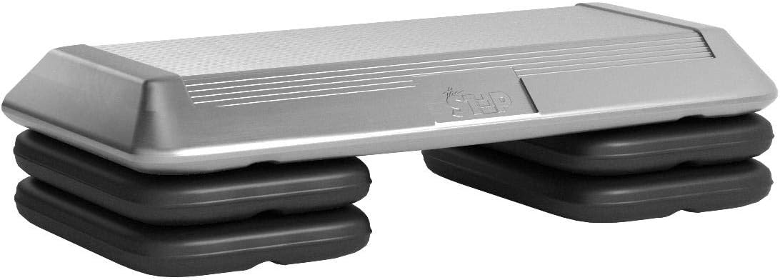 Freestyle STEP Exercise Step Platform, Circuit Size Stepper for Exercise at Home with 2 Risers