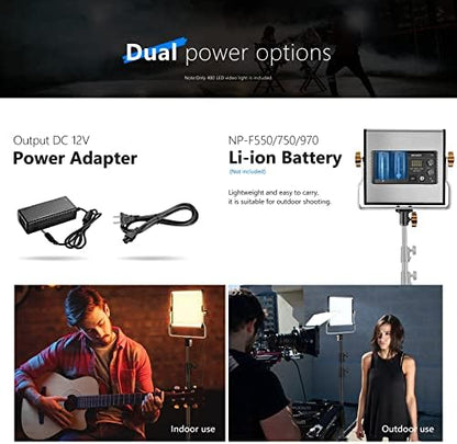 NEEWER Dimmable Bi Color LED with U Bracket Professional Video Light