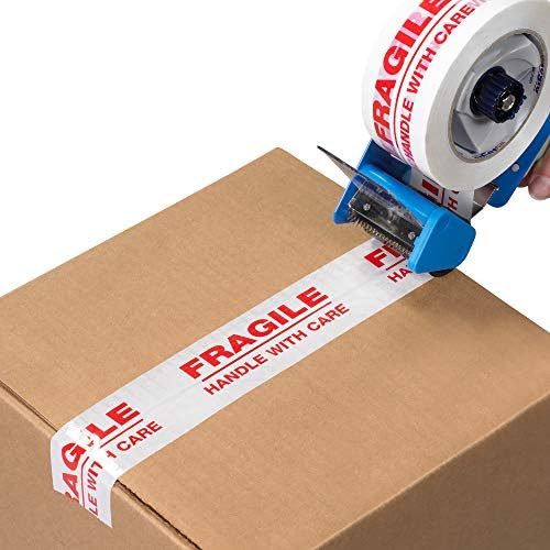 Tape Logic 2"x55yd 2.2 Mil Glass Handle with Care Tape, 36-Pack