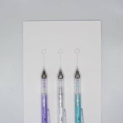 Tombow Mechanical Pencil MONO Graph 0.3 mm Transparent HB with Shake Mechanism Fine Lead Pencil Refillable Eraser Ideal for Fine Lines [SH-MG60-R3]