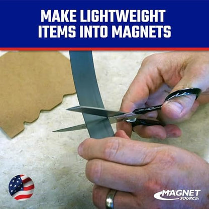 Master Magnetics Flexible Magnet Strip with Adhesive Back - 1/16" Thick, 1/4" Wide, 100' Long, 1 Roll, ZG05A-ABX