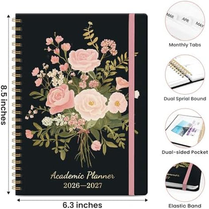 ZOTIA Planner 2026-2027 Jul 2026-Jun 2027 Academic Monthly & Weekly Planner