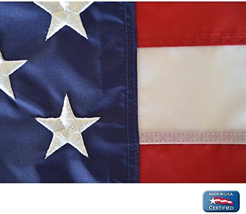 Annin Flagmakers (2340) SolarGuard Nyl-Glo American Flag - 10 x 15 Feet