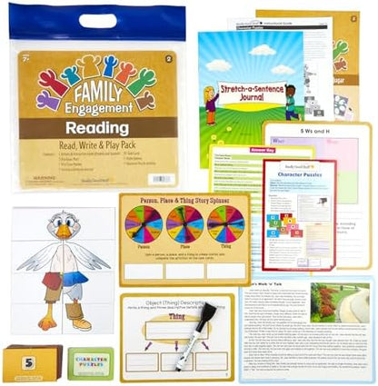 Really Good Stuff Family Engagement Reading, Read, Write & Play Pack