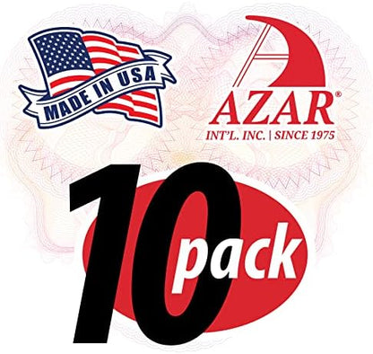 Azar 162706 14-Inch W by 8.5-Inch H Wall U-Frame, 10 Count