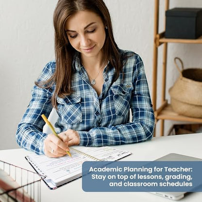 Planner 2026-2027, Monthly & Weekly Jul 2026-Jun 2027 Calendar Planner