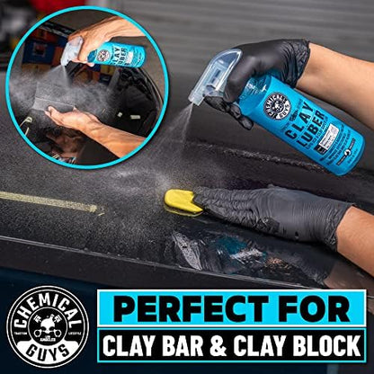 Chemical Guys, OG Clay Bar & Luber Synthetic Lube Kit, Medium Duty, 2-Piece