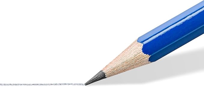STAEDTLER Norica Pencil Set, 50 Pencils + 50 Eraser Caps + Sharpener 4 Pack