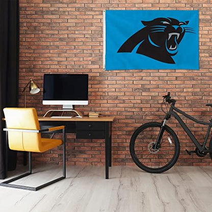 NFL Rico Industries Standard 3' x 5' Banner Flag Single Sided - Indoor or Outdoor - Home Décor