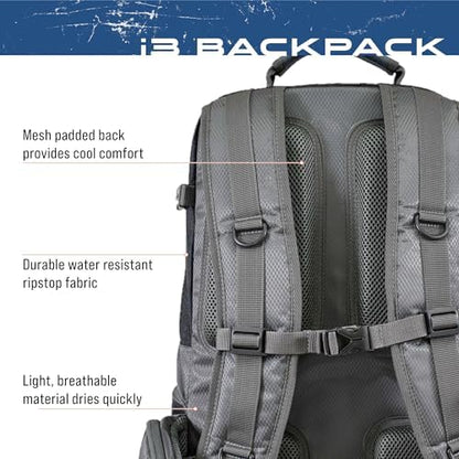 FROGG TOGGS Fishing Sling Pack, Easy Hands-free Fishing Tackle Storage Bag With Water Bottle Pocket