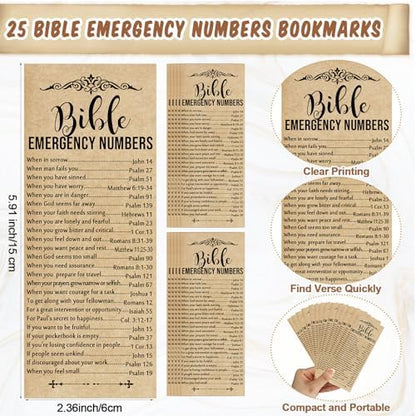 Feifeiya 25 Sets Christian Gifts for Grandparents Day Bible Verse Pen Kit