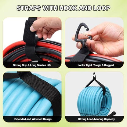 Nilight 4 Pack RV Hose Storage Bag, Waterproof Utility Organizer