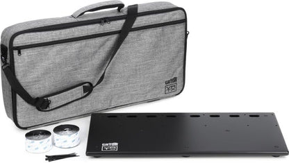 Vertex by Gator Tour Compact Series 27" x 13" Pedalboard w/Padded Gig Bag, (GV-TC2713-GB)