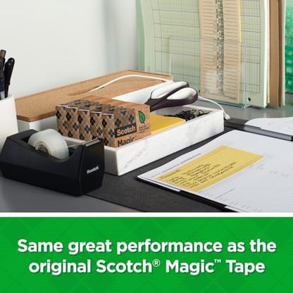 Scotch Magic Greener Tape, 0.75 in .x 900 in., 3 Rolls