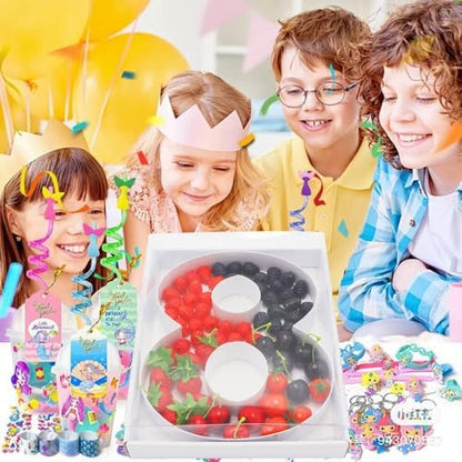 12" Fillable Cardboard Letter Charcuterie Gift Box With Cover Sweets Packaging (8)