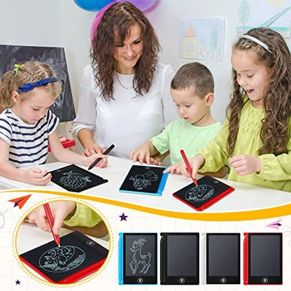 Nezyo 16 Pack 4.5 Inch Mini LCD Writing Tablet for Kids,Mix Colors
