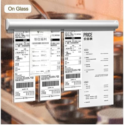 Ticket Holder for Restaurant Order Receipt Holders Strip(16 in, Silver, 2p)