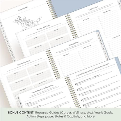Blue Sky 2026-2027 Weekly & Monthly Academic Planner, 8.5"x11", Stratford