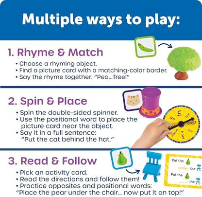 Learning Resources Fox in The Box Positional Words Activity Set