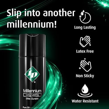 ID Millennium 2.2 FL. OZ. Silicone-Based Personal Lubricant
