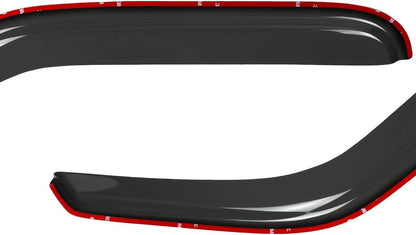 2pcs Compatible With 93-11 Ranger In Channel Style Sun Rain Guard Durable Side Window Wind Deflectors Dark Smoke Vent Window Visors
