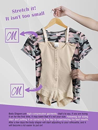 M&D Fajas Colombianas Postparto Reductoras y Moldeadoras Strapless Colombian Postpartum Girdles Butt Lift for Women