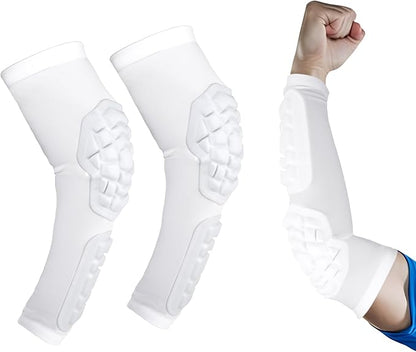 AceList Elbow Pad Arm Sleeves for Adults & Kids Shock-Absorbing EVA Padding Non-Slip Breathable Sports Protection