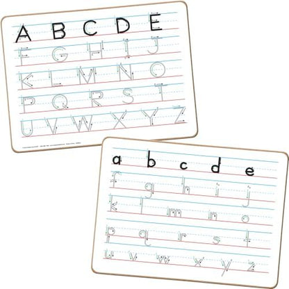 Really Good Stuff Trace 'N' Erase Letter Formation Boards, Set of 6