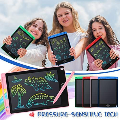 Zhehao 64 Pcs LCD Writing Tablet Bulk for Kids, 8.5 in, Colorful, Colorful