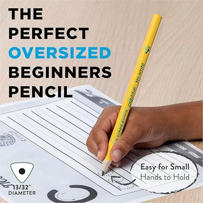 Ticonderoga PENCIL LADDIE TRI-WRITE W/O ERASER PACK OF 36