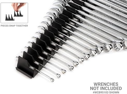 TEKTON 80-Tool Modular Wrench Organizer Set | OTM92180