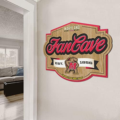 YouTheFan NCAA Officially-licensed FanCave 3D wall art - ready-to-hang, 3D multi-layered construction - floating wall mount design - Perfect fan gift