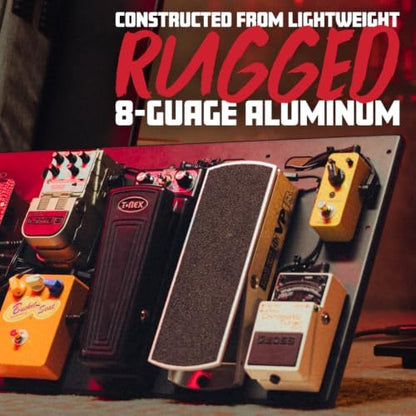 Vertex by Gator Tour Compact Series 23" x 13" Pedalboard w/Padded Gig Bag, (GV-TC2313-GB)