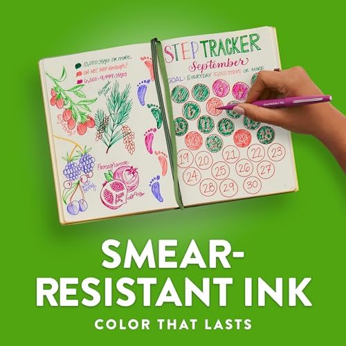 Paper Mate Flair Felt Tip Pens Ultimate Pack, Features 5 Different Types of Pens, 60 Count - Creative Fun, Classroom Essentials, Teacher Supplies, Arts & Crafts