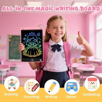 24 Pack LCD Writing Tablet for Kids, Erasable and Reusable Toddler Doodle Board in 8.5 inch, Ideal Educational Drawing Pad for Learning Toy for Ages 3-8 Gifts for Girls Boys