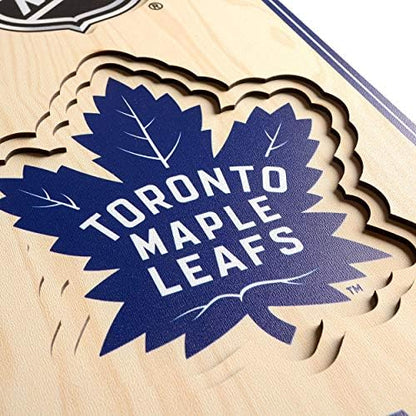 YouTheFan NHL Toronto Maple Leafs 3D 8 x 32 Stadium Banner