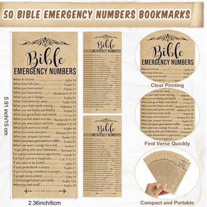 Feifeiya 50 Sets Christian Gifts for Grandparents Day Bible Verse Pen Kit