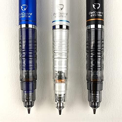 Zebra Pen DelGuard Asstd Barrel Mechanical Pencil, 0.5mm, Fine Point, 3-Pk