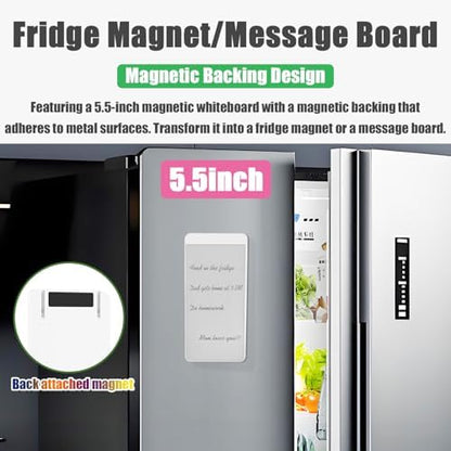 Parent-Child Gift 10+5.5 Inch Magnetic Dry Eraser White Board