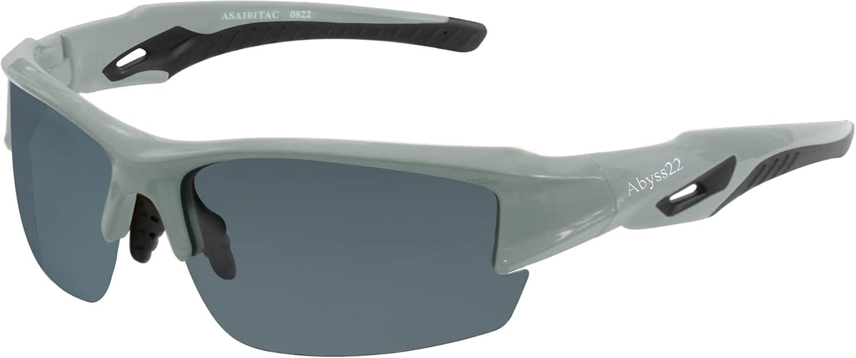 Polarized Sports Sunglasses for Men Women, Adjustable Nose Pads, TR90 Frame, for Golfing, Running, Finishing, Cycling