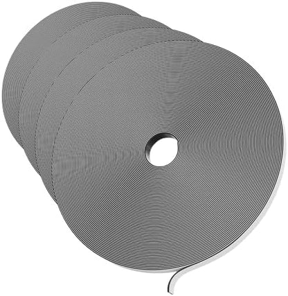 Master Magnetics Flexible Magnetic Strip - Heavy-Duty Magnet Strips with Strong Adhesive Backing for Walls, Boards, Signs, and More - 0.06" Thick - 1" W -1 Roll 100 feet (Pack of 4)