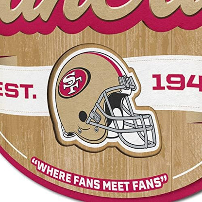 YouTheFan NFL San Francisco 49ers FanCave Wall Art