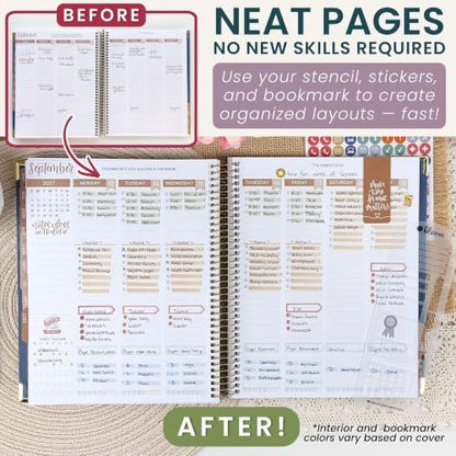 bloom daily planners 2027 Hardcover Goal & Vision Planner (January - December 2027) - Monthly & Weekly Calendar Year Agenda Organizer - 7.5" x 9" - Good Things Are Coming