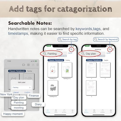 Ophaya Smart Pen Smart Digital Notebook and Board Writing Set
