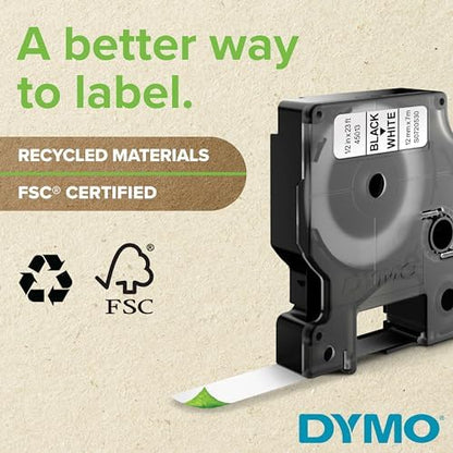 DYMO Desktop Label Maker | LabelManager 210D All-Purpose Portable Label Maker, Easy-to-Use, One-Touch Smart Keys, QWERTY Keyboard, Large Display, For Home & Office Organization