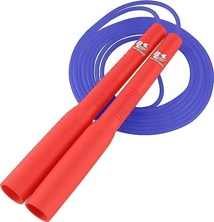 Buddy Lee Magic Speed Pro Fitness Jump Rope - | Ergonomically Designed Long Handles| Flower Cup Adjustment System| Endorsed by Jump Rope Champions | A Perfect Choice For Kids & Adults