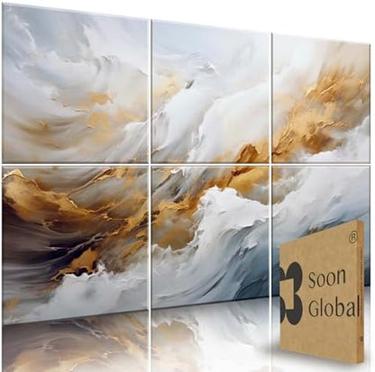 Soon Global Acoustic Wall Panels, Art Acoustic Panels, Whispers of Serenity