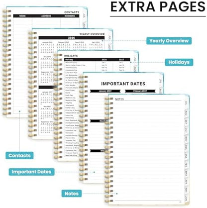 ZOTIA Planner 2026-2027 Jul 2026-Jun 2027 Academic Monthly & Weekly Planner
