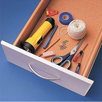 Quartet Cork Rolls, Strips, 24 x 48", Corkboard, Bulletin Board, Natural, Case of 8 (103)